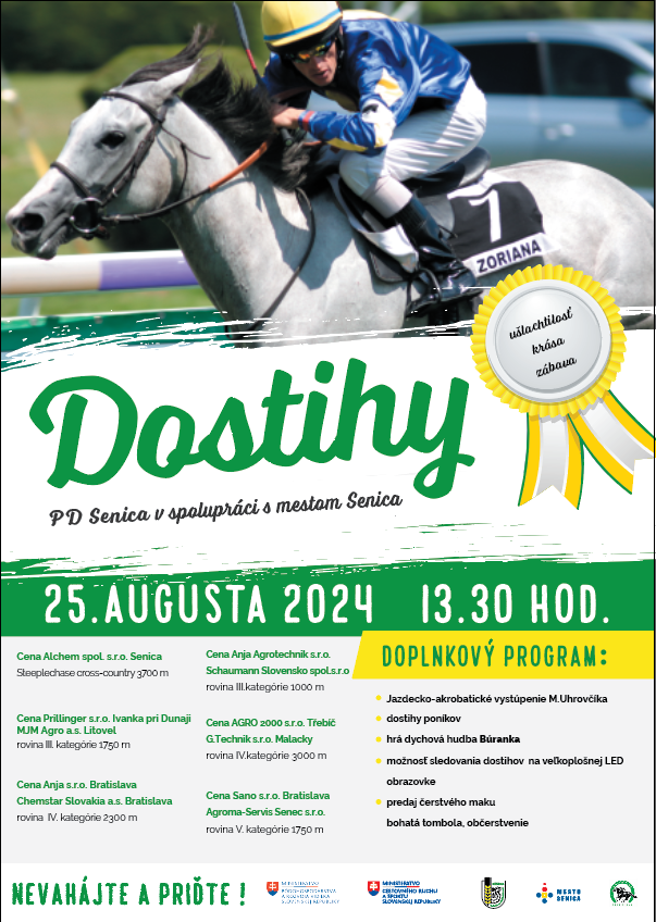 Dostihy Cacov 2024